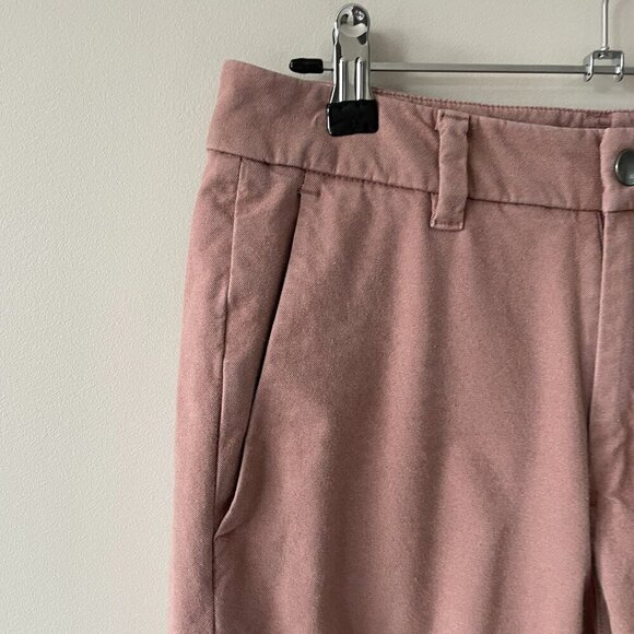 Lululemon 2021 Commission Pant Slim *Earth Dye Tapered Leg Chino Pants Brown 28 - Picture 5 of 9